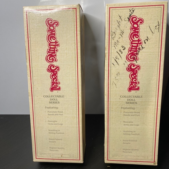 Vintage “Something Special” Porcelain Mr, Mrs. Claus Dolls - Picture 4 of 6